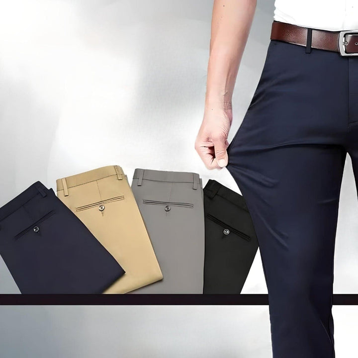 Die vielseitige Alex Herren Stretchhose als bequeme & elegante Ganzjahreshose.