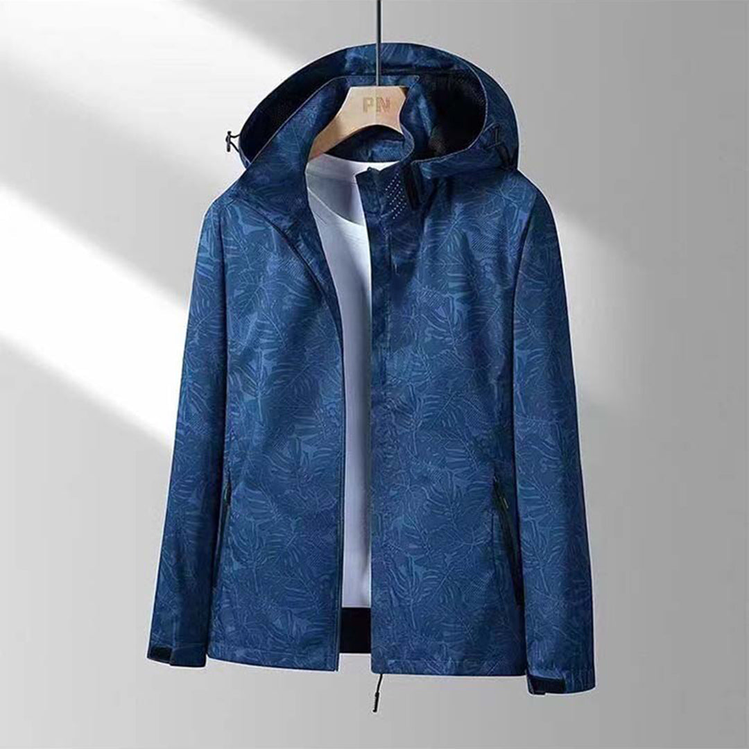 Stilvolle winddichte Damen-Kapuzenjacke. Perfekte Herbst-Übergangsjacke für Freizeit & Wetterschutz.