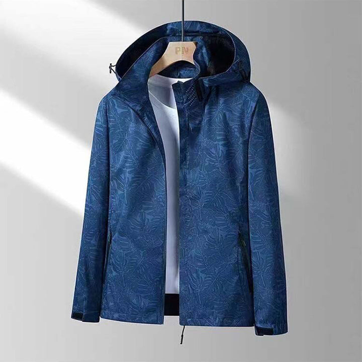 Stilvolle winddichte Damen-Kapuzenjacke. Perfekte Herbst-Übergangsjacke für Freizeit & Wetterschutz.