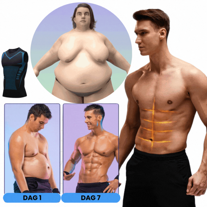 Herren Shaping-Weste PowerVest Vita, formt Oberkörper & stärkt Haltung. Ideal für mehr Vitalität & Selbstbewusstsein.