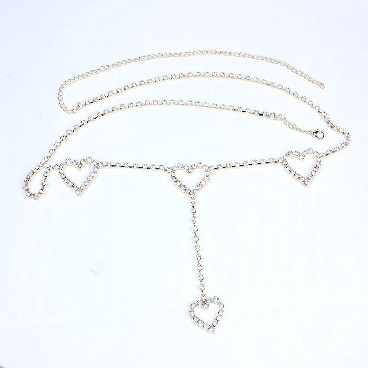 Vielseitiger Silber Ketten Gürtel für Taillenakzent, Fashion Accessoire.