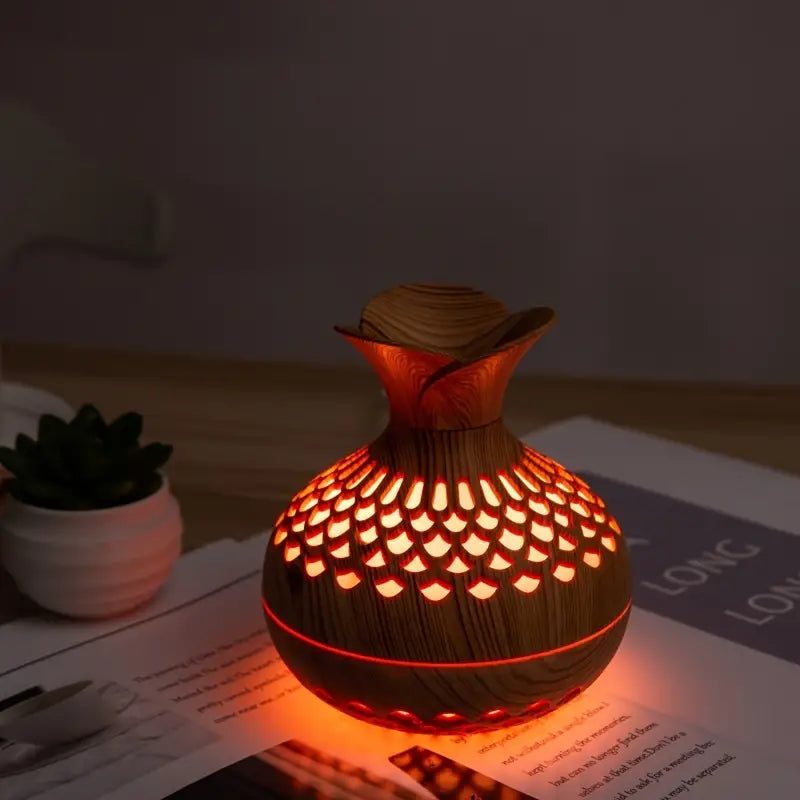 Hochwertiger AromaBloom Duft-Diffuser als Raumbefeuchter. Sorgt für frisches Ambiente und tiefe Entspannung.