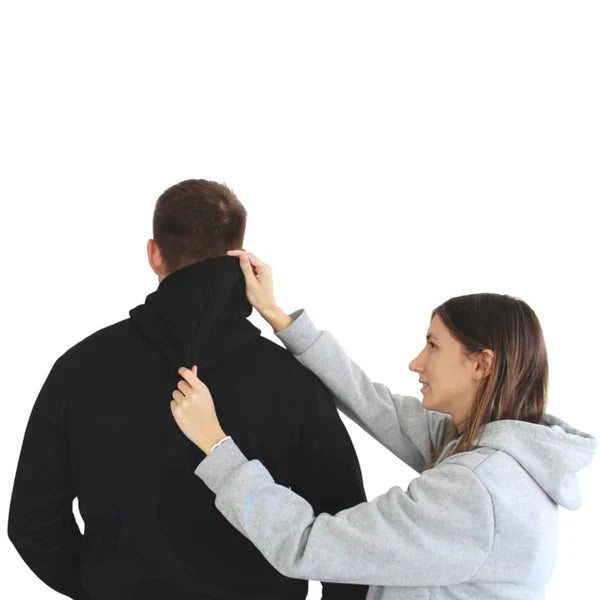 Hochwertiger Unisex Hoodie mit smarter Heizfunktion. Sorgt für angenehme Körperwärme im Winter und Herbst.