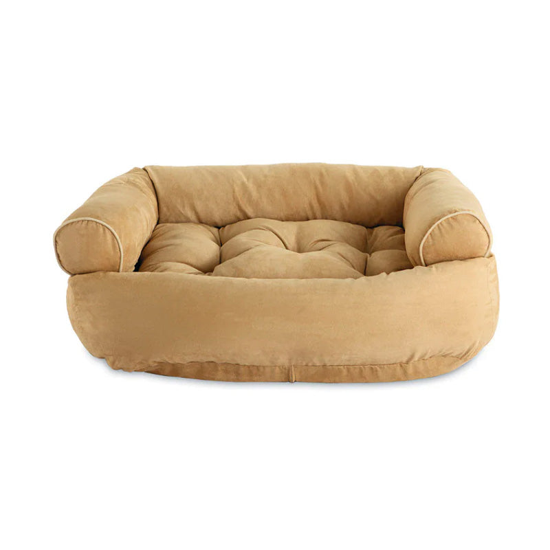 Gelenkschonendes Hundebett mit Memory-Schaum für optimalen Schlafkomfort. Waschbar und langlebig.