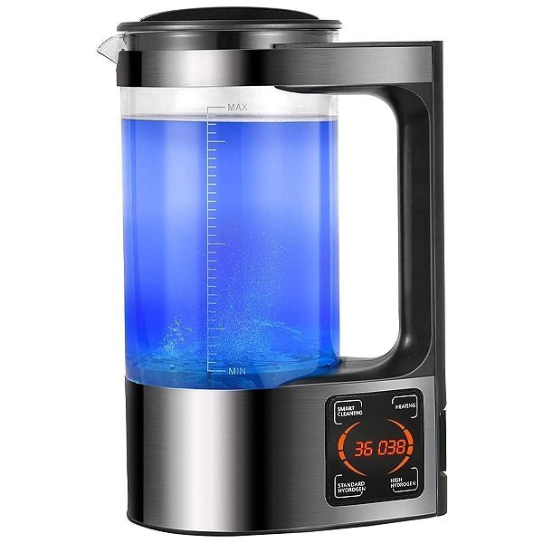 Elektrischer Wasserreiniger PureFlow für sauberes, gesundes Wasser, angereichert mit Wasserstoff & Alkalität.