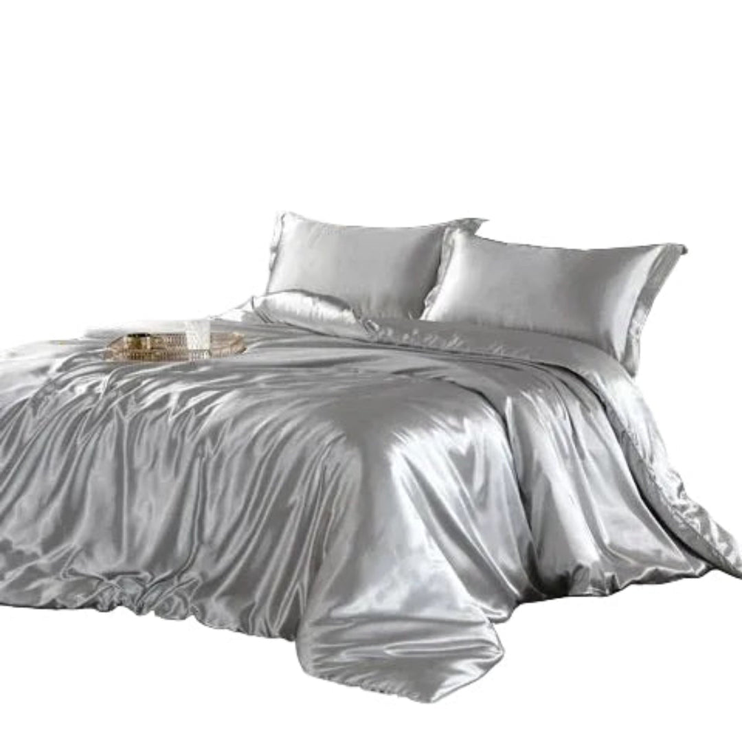 Amara Bettwäsche-Set, 4-teilig, frisch & glatt, ideal für den Frühling; bringt Luxus ins Schlafzimmer.
