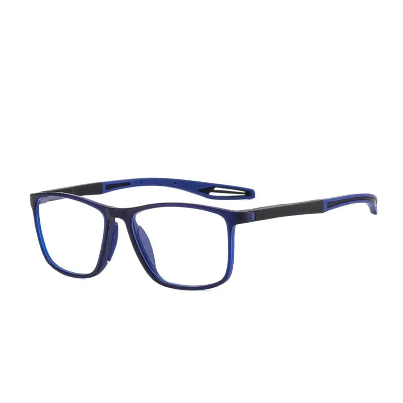 Frontal Ansicht der ultraleichten Blaulichtfilter Lesebrille für Damen und Herren. Ideal für digitale Bildschirme.