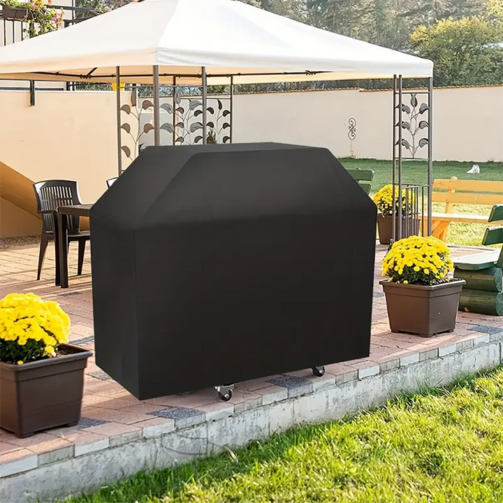Hochwertige, langlebige Grillschutzhülle für umfassenden Outdoor Schutz; UV-beständig & wasserdicht.