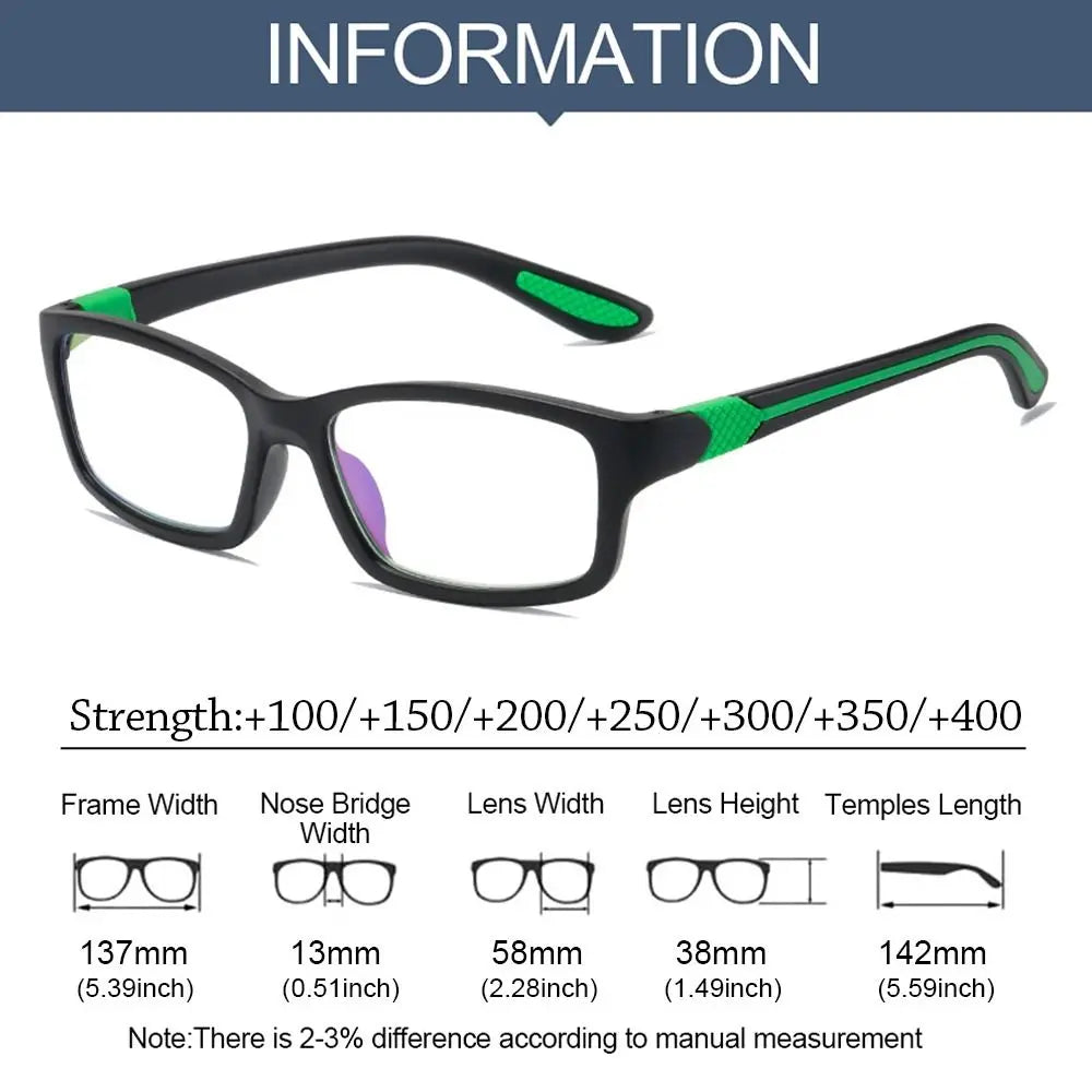 Blaulichtfilter-Lesebrille unisex. Komfortable Sehhilfe, schützt Augen beim Lesen & Bildschirmarbeit.