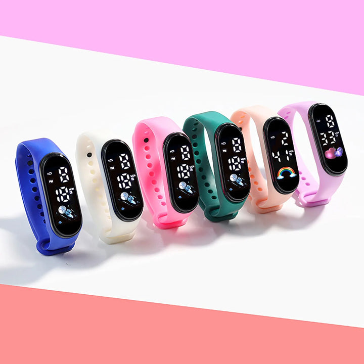 Verstellbare Kinder Smartwatch für optimalen Sitz, robust für den täglichen Gebrauch.