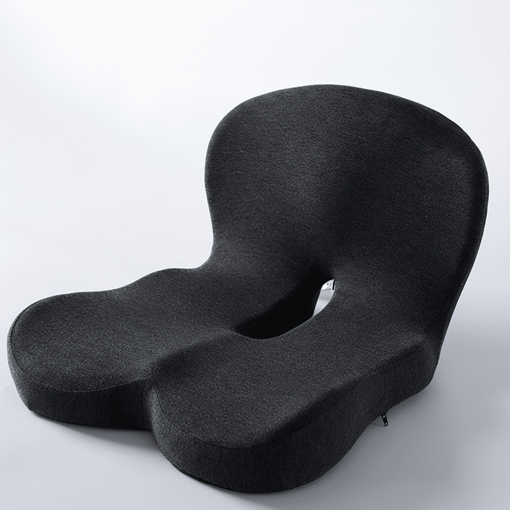 Innovatives Sitzkissen für Büro & unterwegs. Ergonomisch, atmungsaktiv & rutschfest.