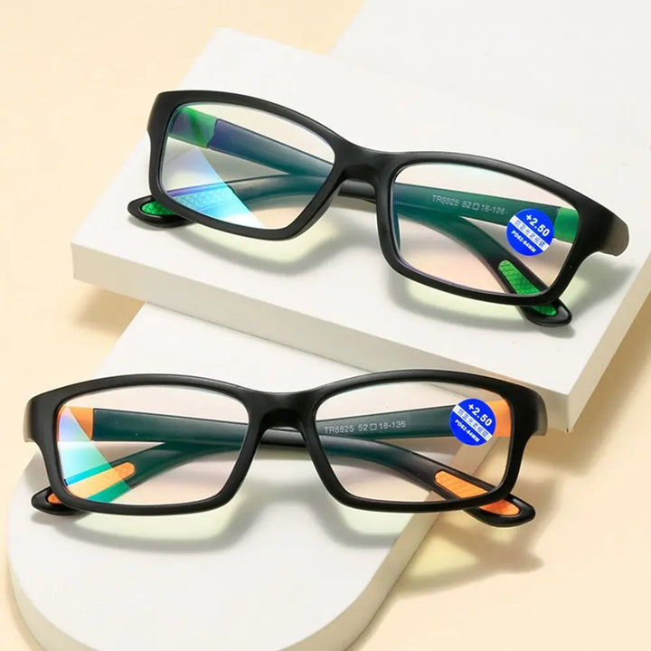 Sport-Lesebrille unisex mit Blaulichtfilter. Ideal als Bildschirmbrille, bietet Augenschutz & Tragekomfort.