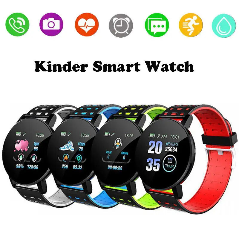 Ideales Geschenk: Robuste Kinder-Smartwatch in Pink mit GPS, Telefonfunktion und SOS-Knopf für Sicherheit.