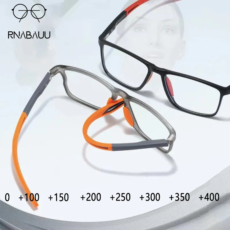 Stylische, ultraleichte Damen-Lesebrille mit Blaulichtfilter für angenehmes Lesen und digitale Arbeit.