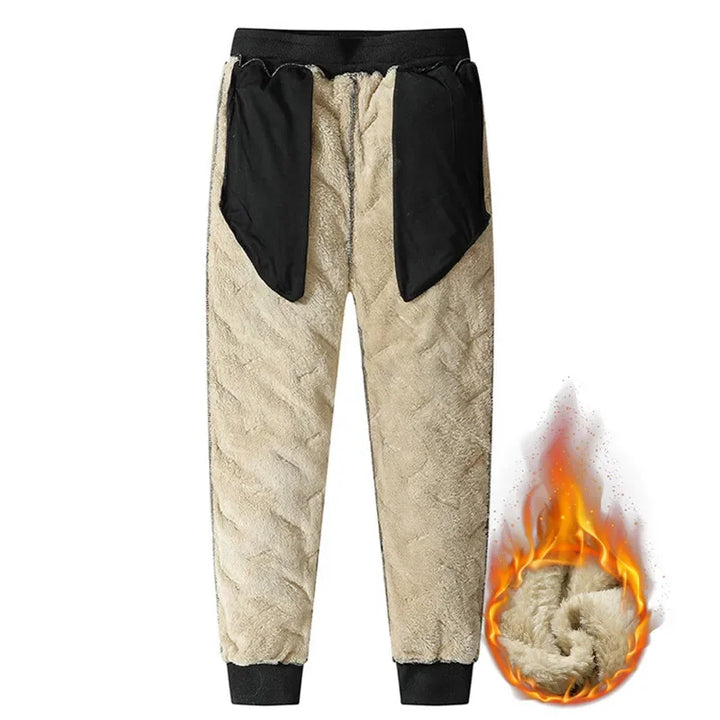 Unisex Thermo Winterhose, gefüttert und wasserabweisend, perfekt für Outdoor-Aktivitäten bei Kälte.