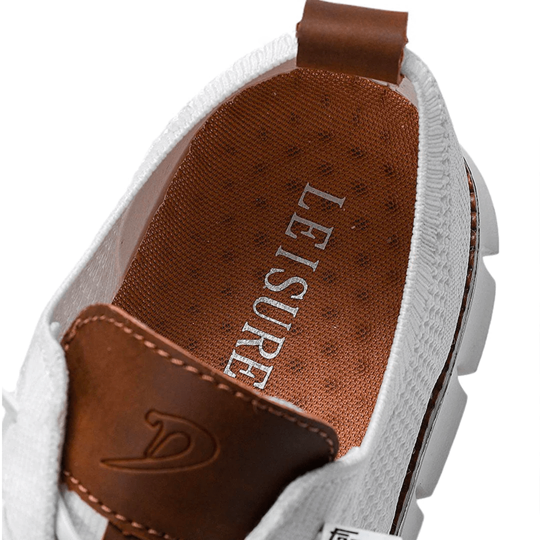 Dominic Freizeitschuhe in Oliv, Komfort und lässiger Stil für den modernen Mann.