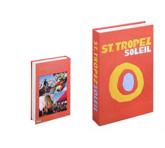 Ideale Geschenkidee: Stilvolles Dekorationsbücher-Set für moderne Wohnzimmer-Einrichtung.