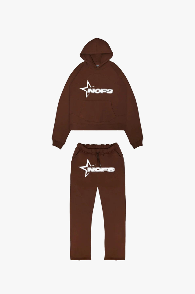 Moderner Nova Kapuzenpullover & passende Jogginghose, Unisex Trainingsanzug für Sport & Freizeit.