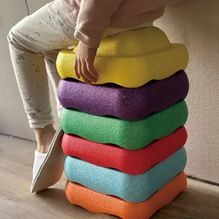 Stapelblöcke für Kinder: Entwicklung von Balance & Motorik. Ideal als Aktivspielzeug für Kleinkind & Vorschule.