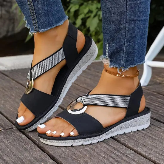 Damen Luna Küstensandalen Sohlenprofil