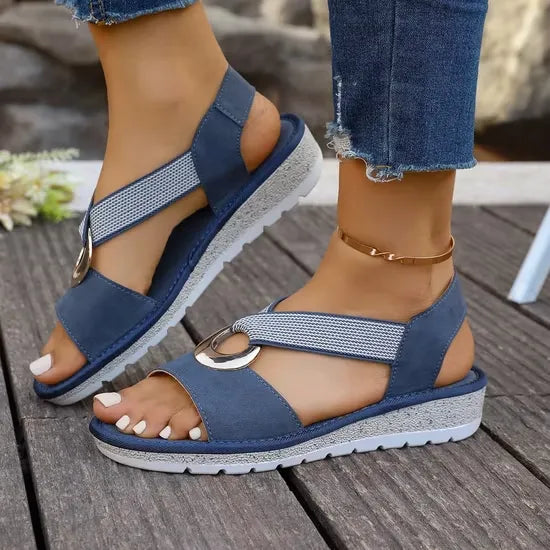 Damen Luna Küstensandalen Seitenansicht