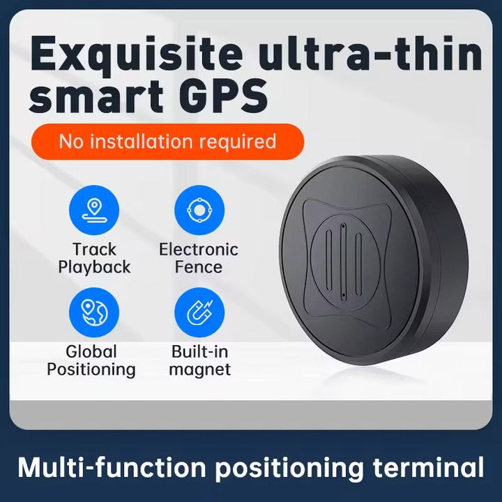 Moderner Magnet-GPS-Tracker für präzise Echtzeit-Ortung & ultimative Sicherheit.