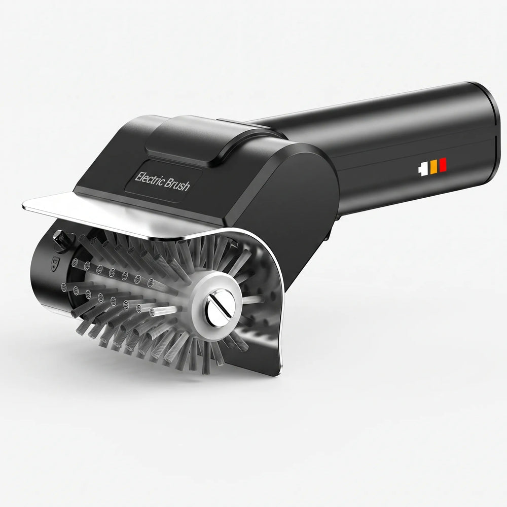 Elektrische Grillbürste, kabellos, für einfache & schnelle Grillreinigung. Robustes Reinigungsgerät, ideal für jeden Grill.