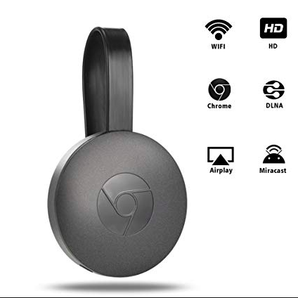 Kompakter WLAN-Videostreamer für drahtloses 4K Streaming von Medien auf jeden Bildschirm.