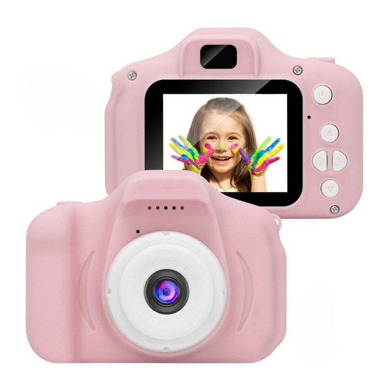 Lernspielzeug: Digitale Kinderkamera mit HD-Video, ideal als Geschenk für Kinder. Fördert Kreativität & Fotografie.