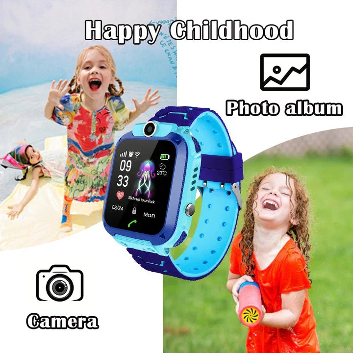 Echtzeit-Standortverfolgung: Kinder-GPS-Uhr Luna mit Telefonfunktion und Kindersicherheit für unterwegs.