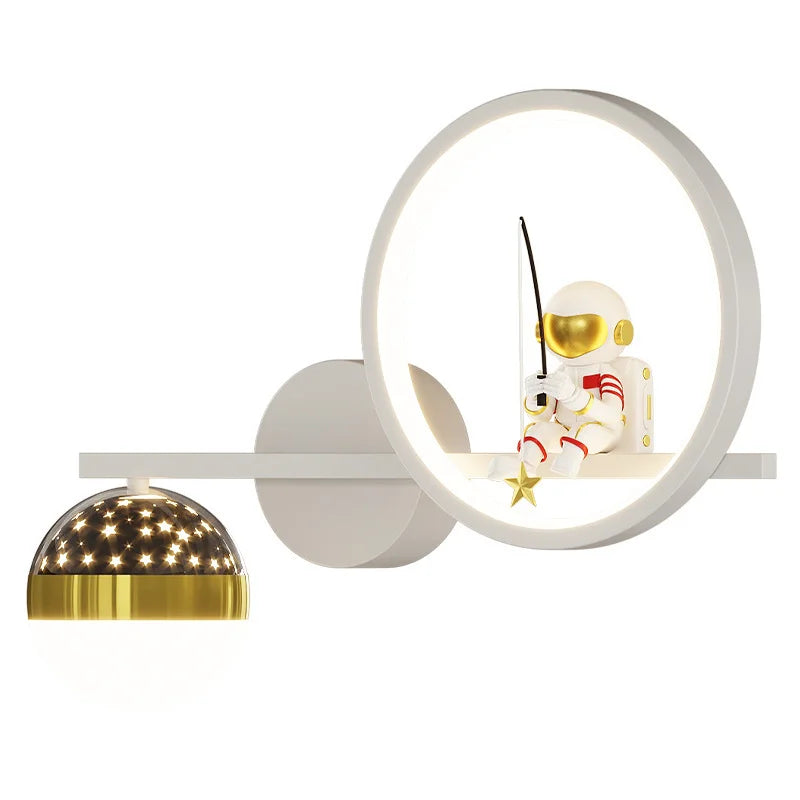 Kinderzimmerlampe Stern, dimmbare LED Wandleuchte in drei Farben, schafft gemütliches Kinderlicht.