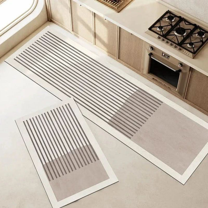 Komfortable, rutschfeste Anti-Ermüdungs Küchenmatte aus PU-Schaum für ergonomischen Stand und Bodenschutz.
