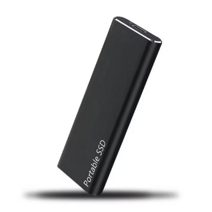 Kompakte externe 1TB USB-C Festplatte für schnelle Datensicherung und Speichererweiterung am Laptop/PC.