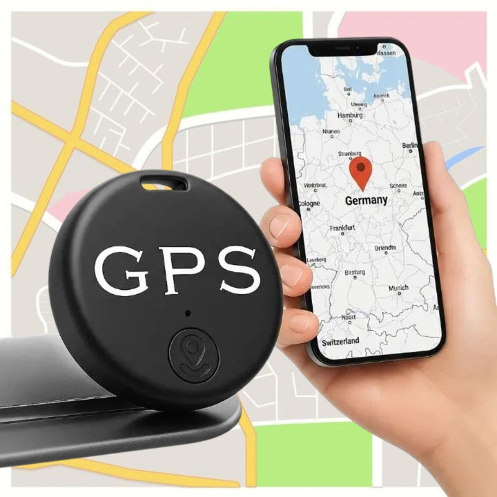 Kompakter Mini GPS-Tracker für Echtzeit-Ortung; ideal zur Standortverfolgung von Fahrzeugen oder Gepäck.