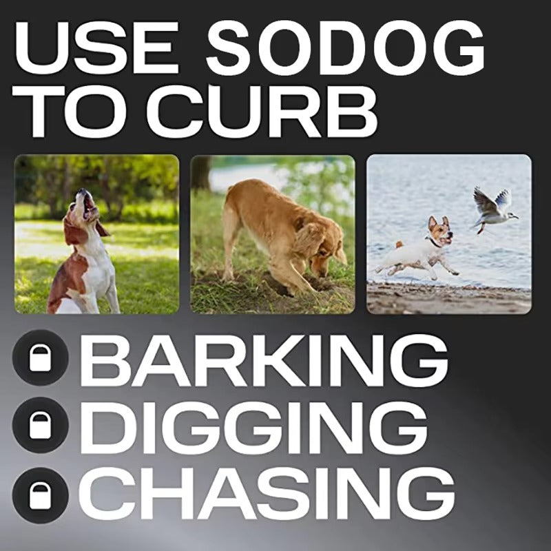 Ergonomisches Ultraschallgerät für Hunde, kompakt und leicht, ideal für tägliches Training und Tierpflege.