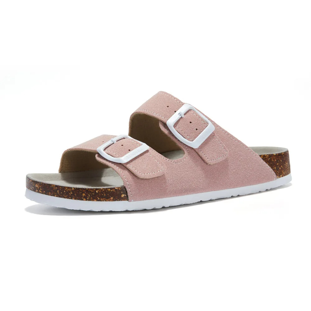 Robuste Unisex-Sandalen mit langlebigem Kork-Fußbett & verstellbaren Schnallen. Qualität für Sommerkomfort.