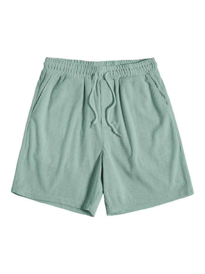 Herren Streifen-Shirt & Shorts Set: Perfekt für warme Sommertage & entspannte Looks, sehr stilvoll.