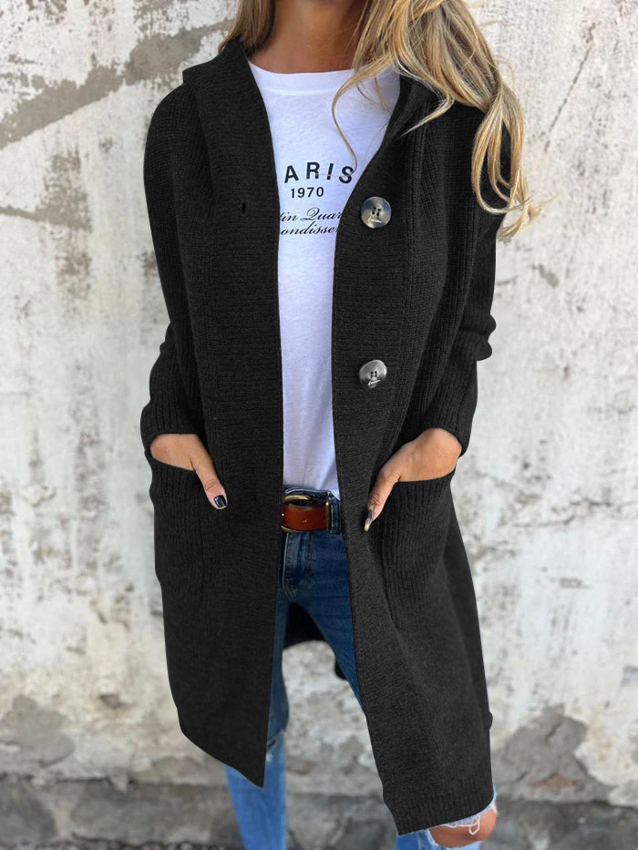 Vielseitiger Damen-Strick-Pullover in Gelb, lang geschnitten, ideal für Herbst & Übergang.