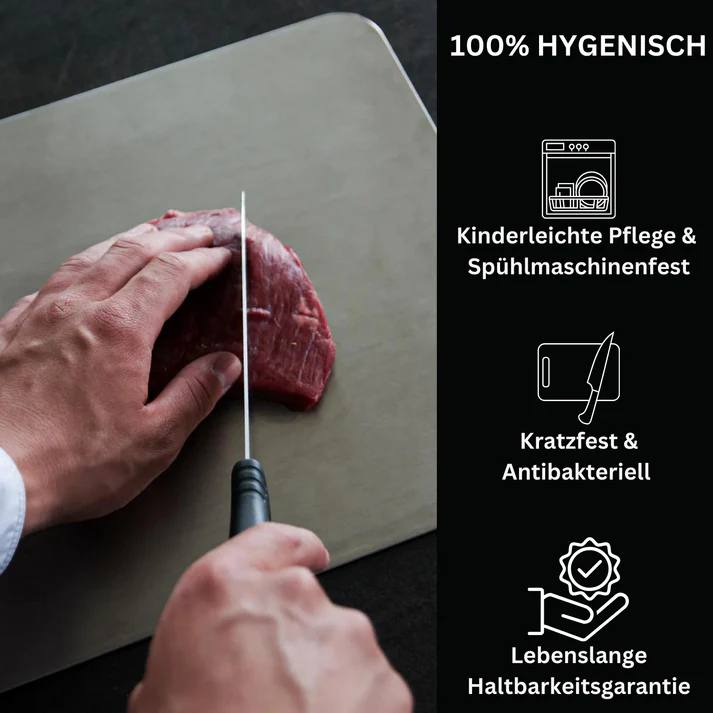 Modernes Unisex Titan Küchen-Schneidebrett, passend für jede Küche und jeden Koch.