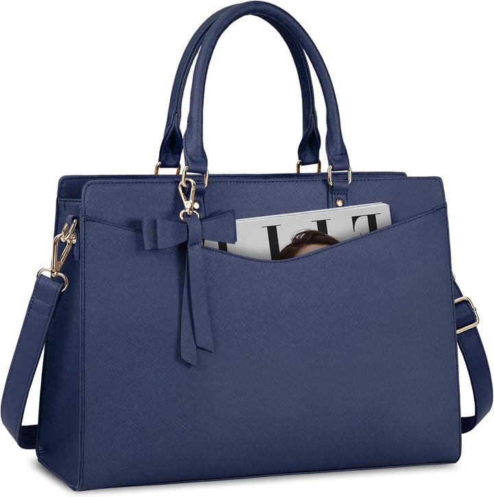 Robuste Damen Businesstasche, wasserdicht, Laptopfach, Schultertasche für Arbeit & Uni.