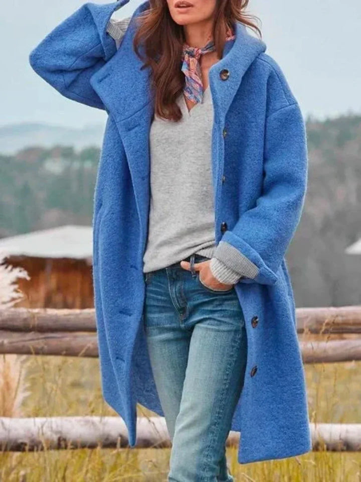 Leichte strukturierte Damen Herbstjacke für Komfort und Stil in der Übergangszeit, perfekt für Damenmode.