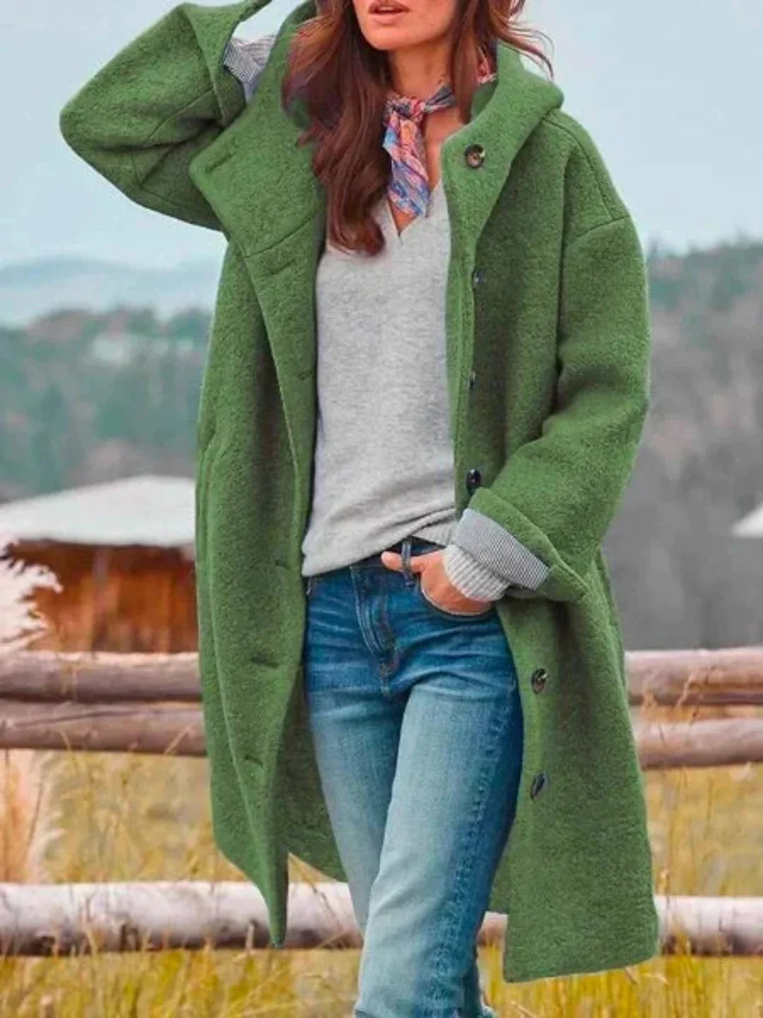 Stilvolle, moderne Damenjacke mit Struktur, leichte Herbstjacke für ein elegantes Fashion-Outfit.
