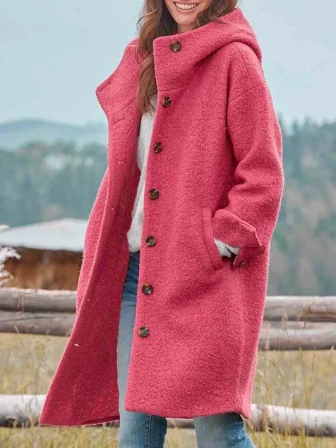 Elegante Damen Strukturierte Herbstjacke, leicht und stilvoll für die Übergangszeit.