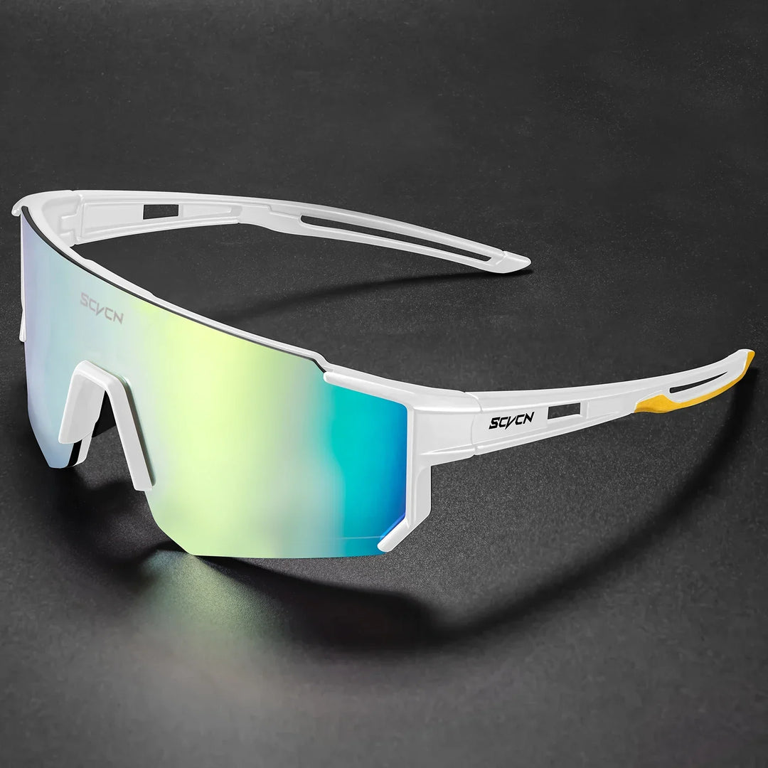 Leichte Unisex Sport-Fahrradsonnenbrille mit UV400 Schutz für Radfahren & Outdoor-Aktivitäten.