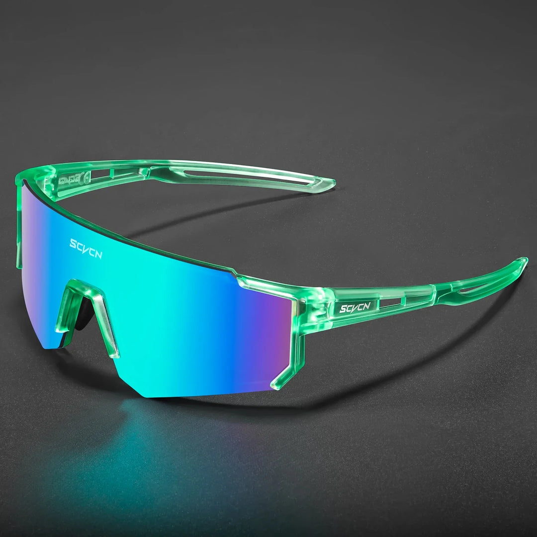 Fahrradsonnenbrille, leicht & unisex, mit vollem UV400 Schutz für sommerliche Tage.