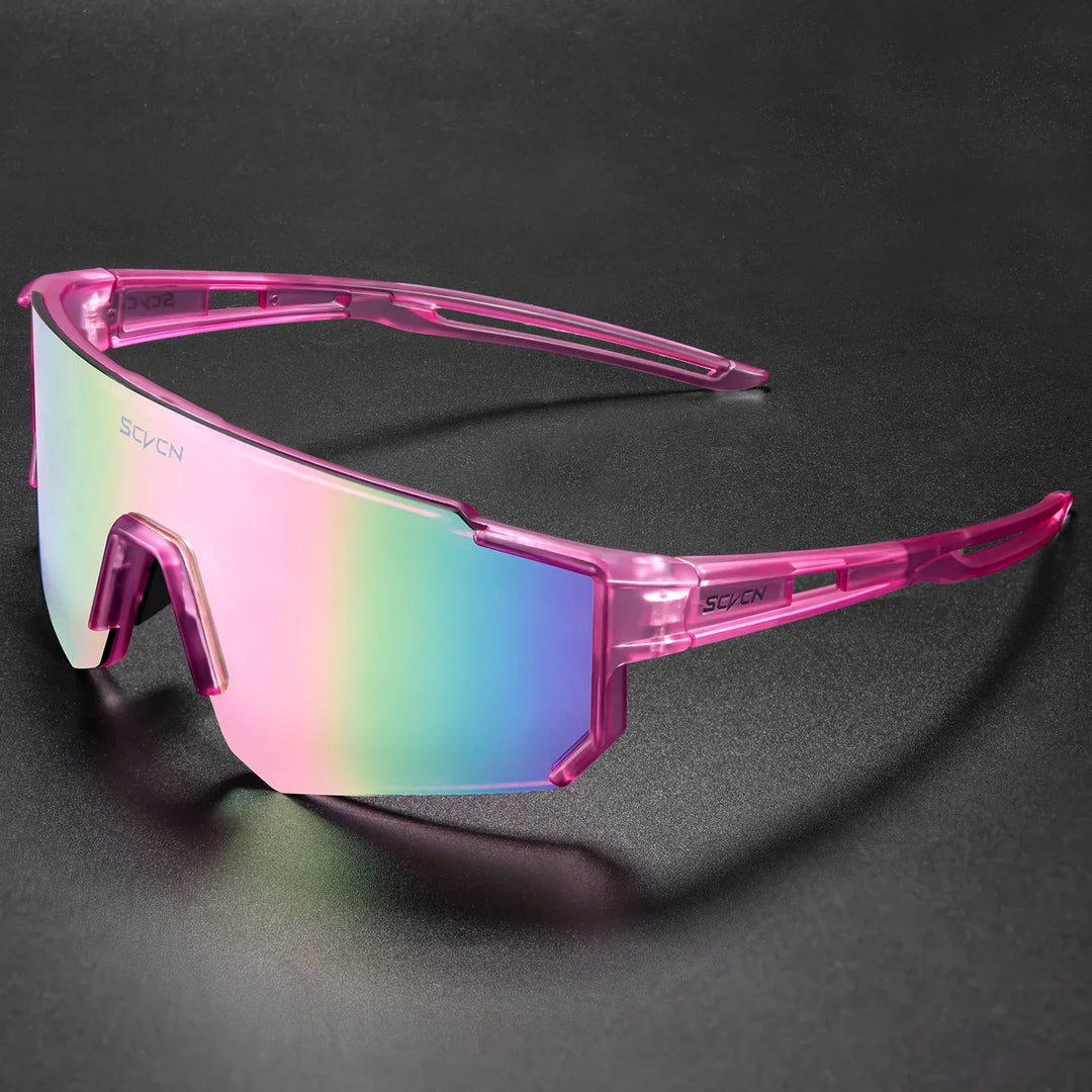 Innovative Unisex Sport-Fahrradsonnenbrille mit UV400 für besten Schutz & klare Sicht.