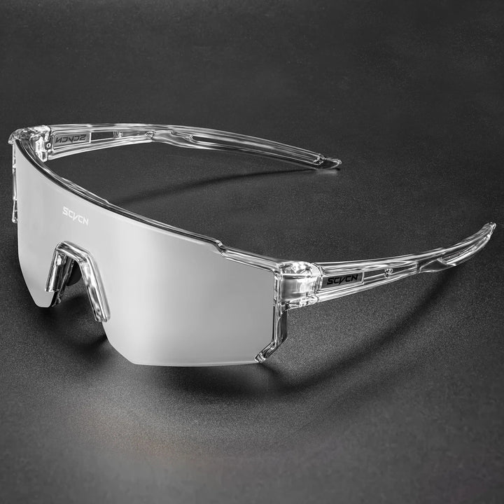 Hochleistung-Fahrradsonnenbrille mit UV400, Unisex-Design & Polycarbonat-Gläser.