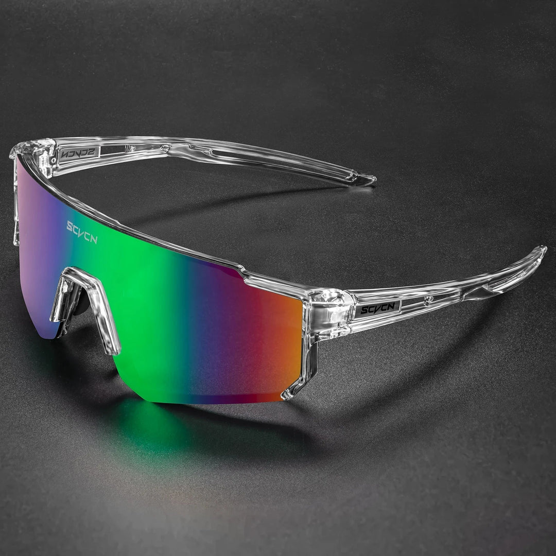 Unisex Fahrradsonnenbrille mit UV400 Schutz, unverzichtbar für aktive Radfahrer.