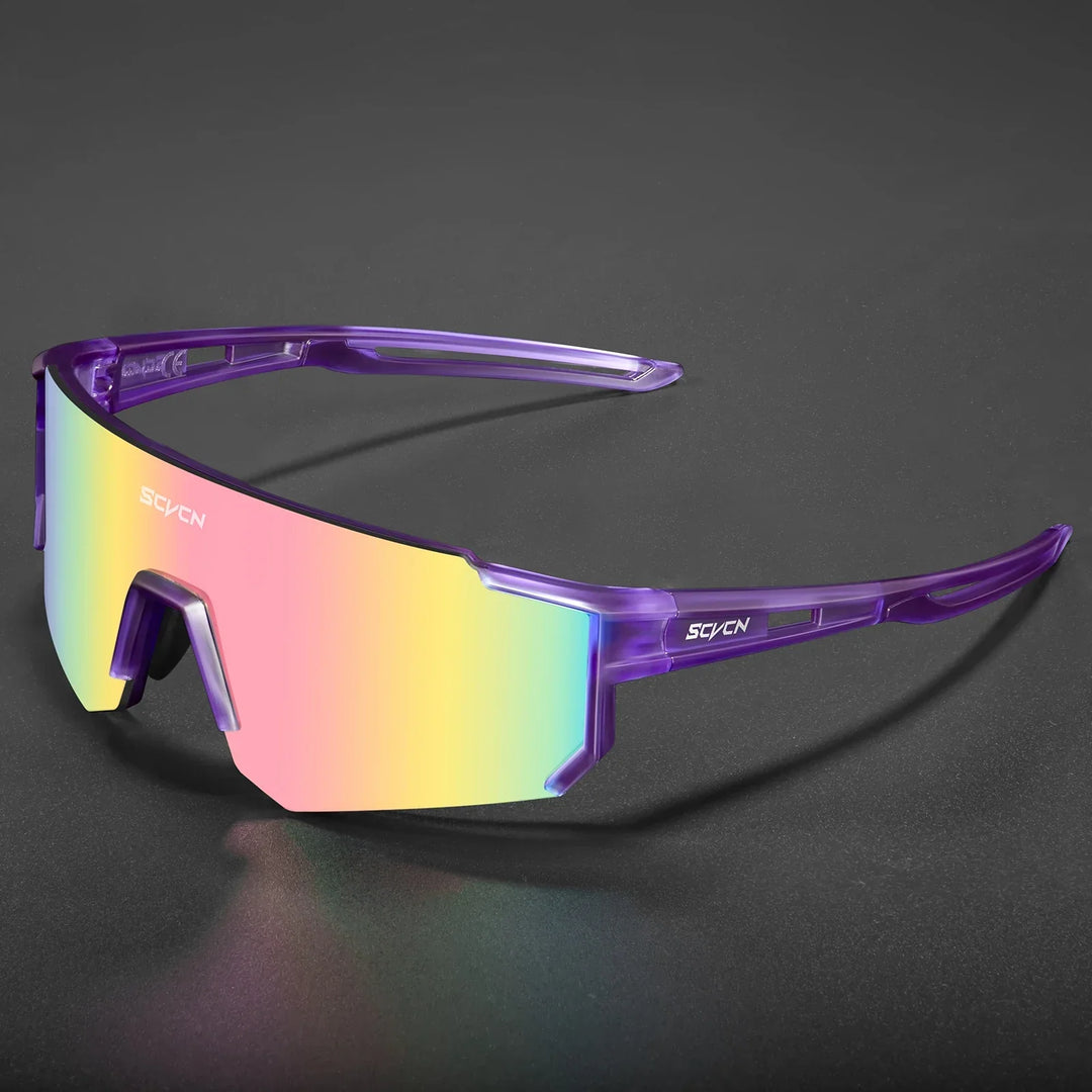 Ergonomische Sportbrille mit UV400 für Radfahrer und alle Outdoor-Enthusiasten.