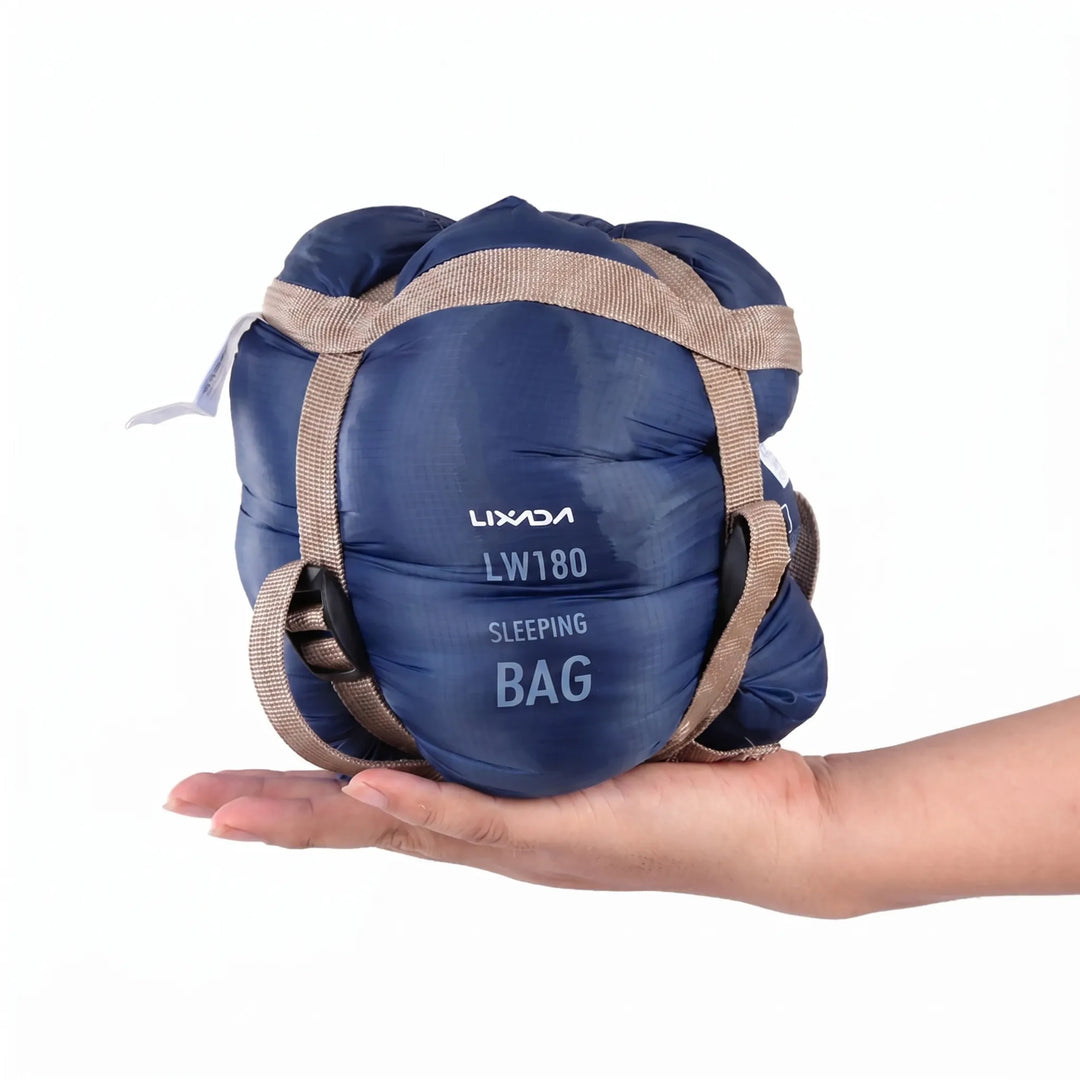 Atmungsaktiver Deckenschlafsack für Erwachsene, hoher Schlafkomfort beim Camping, Wandern & Reisen.